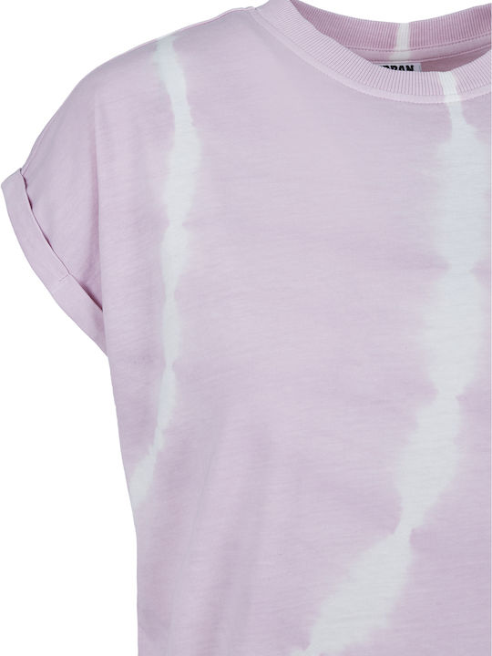 Καλοκαιρινό Mini T-shirt Φόρεμα Girly Pink