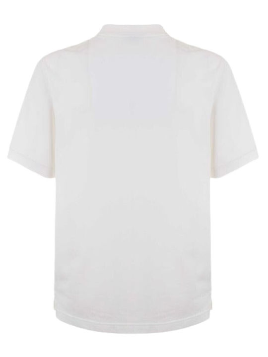 Sportswear Club Polo Short Sleeve White Blouse