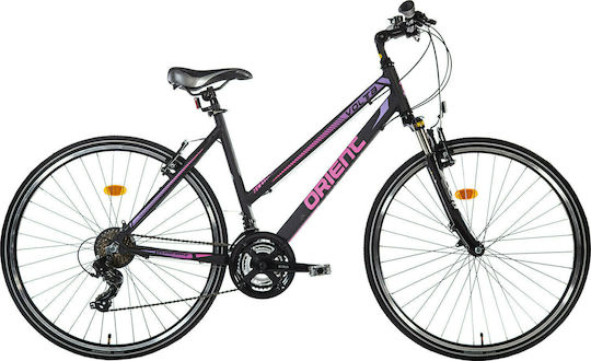 Orient Volta 28" Schwarz Fahrrad Trekking mit 21 Gängen