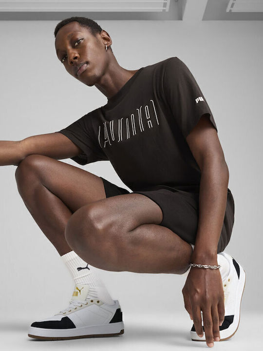 PUMA T-shirt Μαυρο