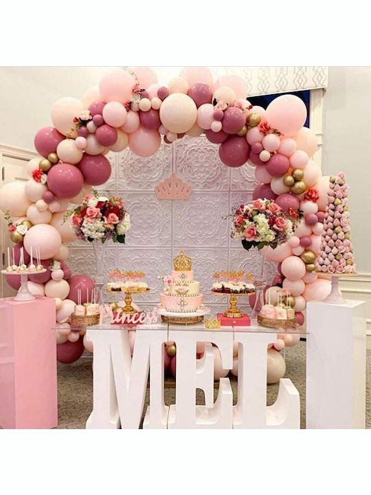 Set De Cadre Arc Metal Tip Cerc Circulare 1.8 M Picioare Balon Banda Accesorii Reutilizabile Nunta Aniversare Fundaluri Foto Accesorii Pentru Petreceri Decorațiuni