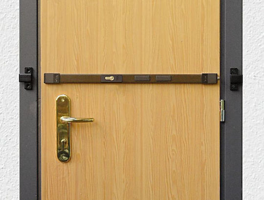 Viro Bar Security Window Length 1.7m in Brown Color