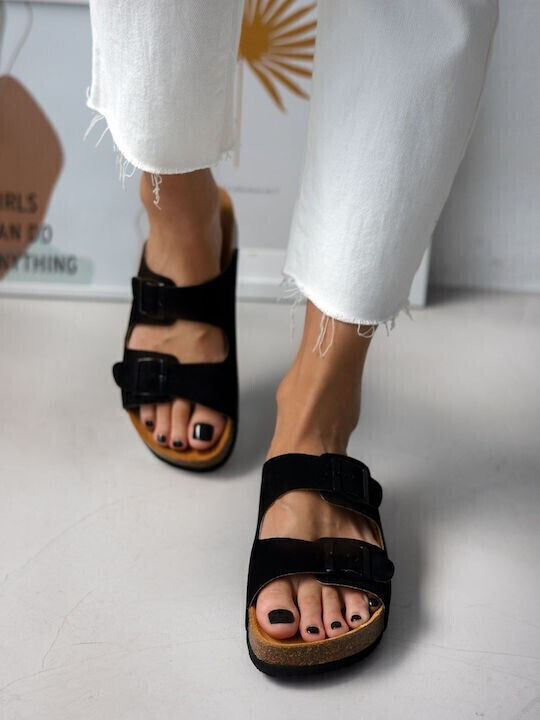 Leather Women's Anatomic Sandals Black