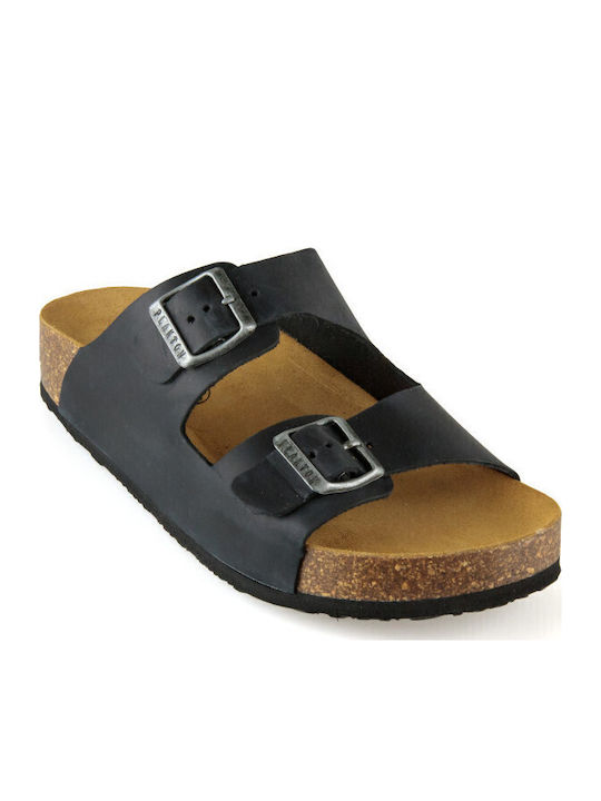 Leather Women's Anatomic Sandals Black