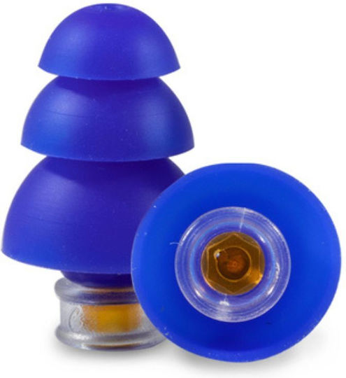 Pluggerz Silicone Earplugs for Swimming Light Blue 4pcs