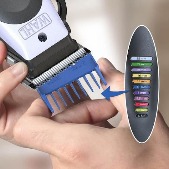 Wahl Professional Color Pro® Lithium Set Rechargeable Hair Clipper White