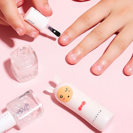 Inuwet Glitter Βερνίκι Νυχιών Διάφανο 5ml