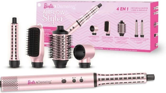 Demeliss Barbie Ηλεκτρική Βούρτσα με Αέρα για Ίσιωμα και Μπούκλες 1300W