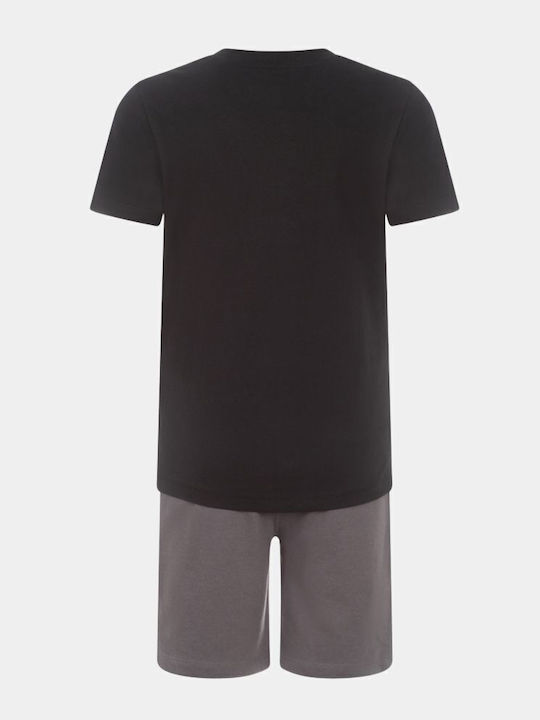 Kinder-Set mit Shorts Sommer 2Stück Black