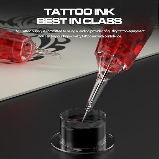 Pigment Permanent pentru Tattoo 240 Ml Inks Profesionale pentru Tattoos Microblading Negru