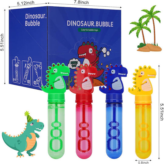 Dinosaur Bubble Makers for 3+ Years Various Designs 1pc