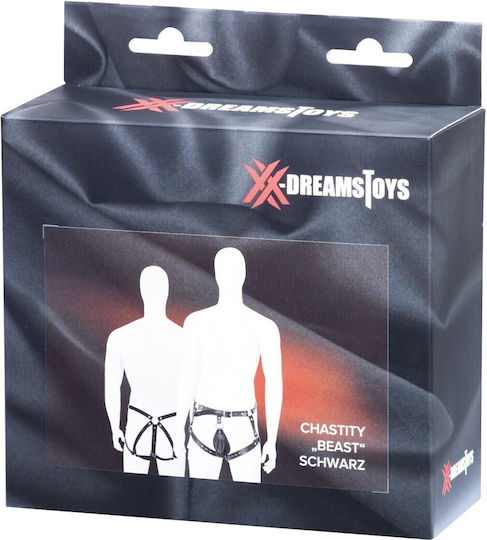 Dream Toys Κλουβί Πέους σε Μαύρο Χρώμα