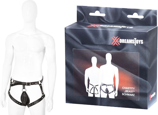 Dream Toys Κλουβί Πέους σε Μαύρο Χρώμα