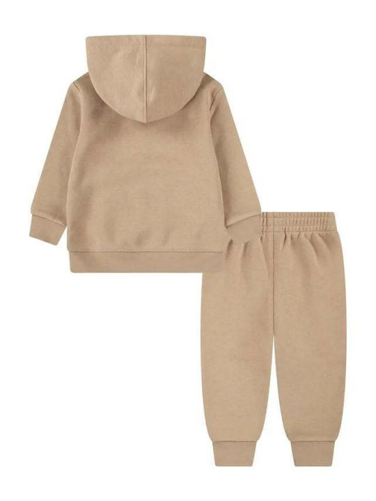 Kinder-Set mit Hose Winter 2Stück Beige Jumpman