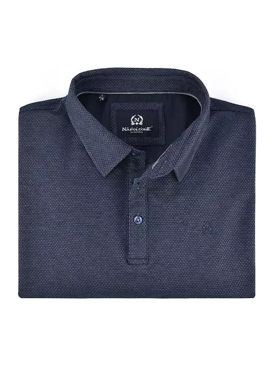 Polo Langarmbluse Blau