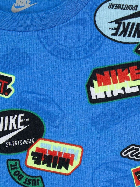 Παιδικό Σετ με Σορτς Καλοκαιρινό 2τμχ Μαύρο Sportswear