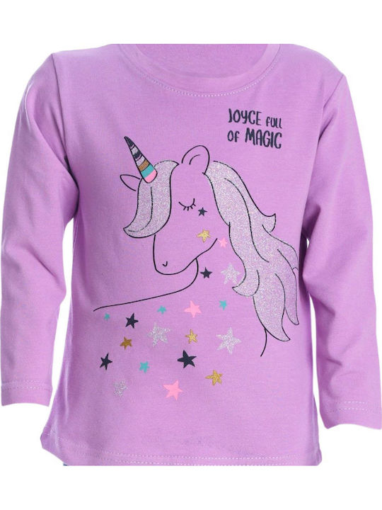 Комплект Зима 2бр Лилав Magic Unicorn