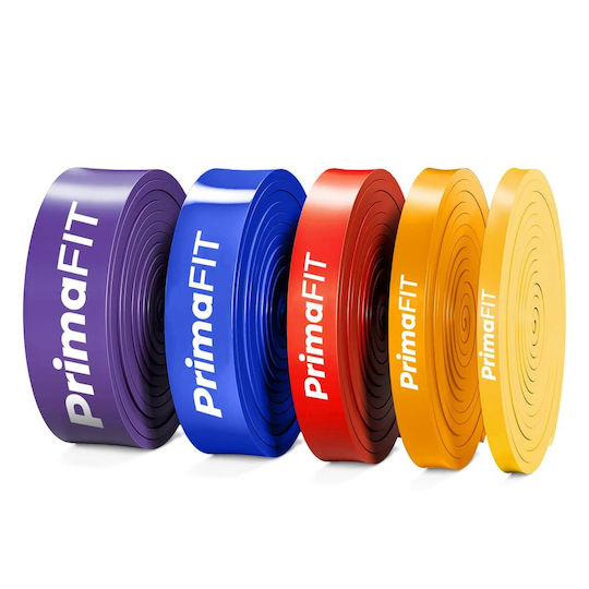 PrimaFit Λάστιχο Γυμναστικής Loop Κίτρινο 2.08m