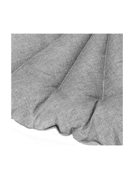 Perna Scaunului De Grădină Cu Spătar Gri 75x130cm