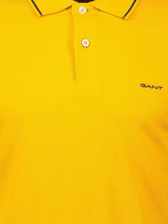 Polo Short Sleeve Blouse Yellow