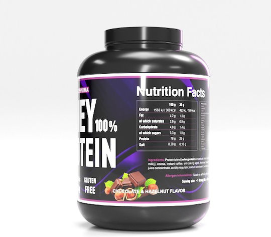 ProPharma 100% Whey Protein Whey Gluten Free with Flavor Hazelnut 2kg
