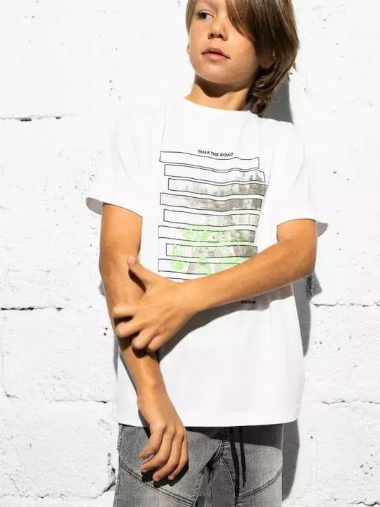 Kinder-Set mit Shorts Sommer 2Stück Weiß