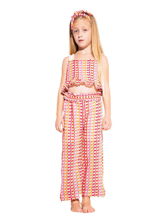 Set pentru copii cu pantaloni Vară 2buc Multicolour