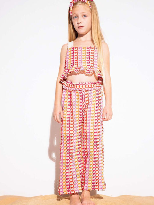 Set pentru copii cu pantaloni Vară 2buc Multicolour