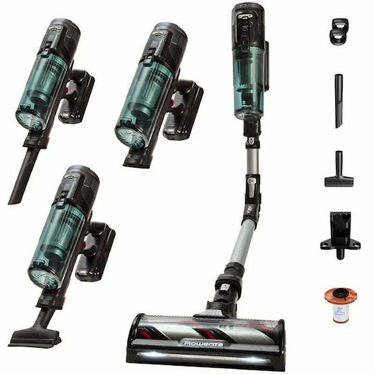 Rowenta X-Force Flex 13.60 Reîncărcabilă Aspirator 2 în 1 Stick & De Mână 25.9V Turcoaz