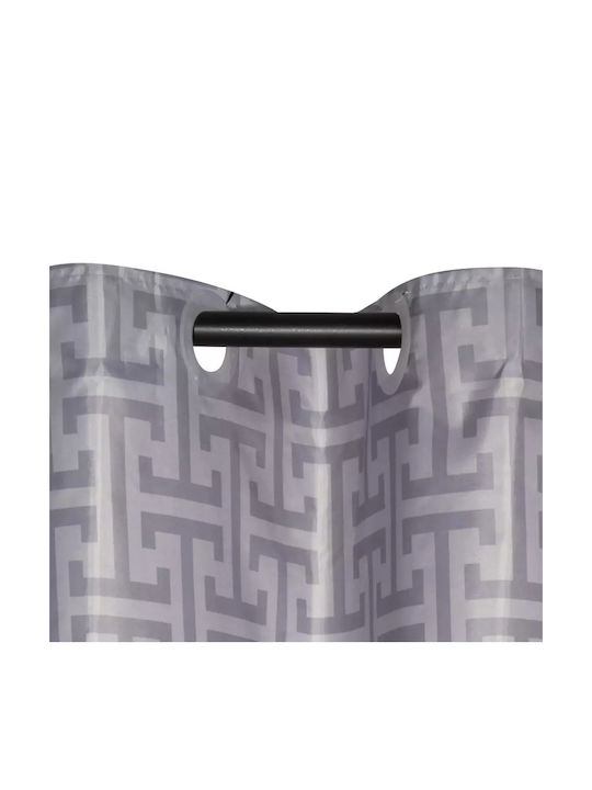 Greenwich Polo Club 3120 Shower Curtain Fabric 200x180cm Grey