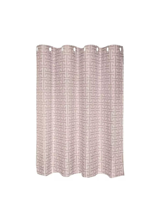 Greenwich Polo Club 3122 Perdea de Baie Țesătură 200x180cm Taupe