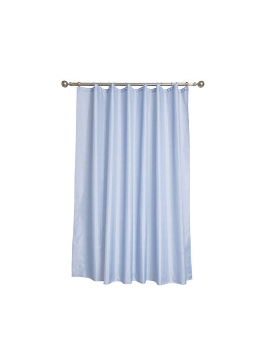 Das Home 0804 Shower Curtain Fabric 240x180cm Blue