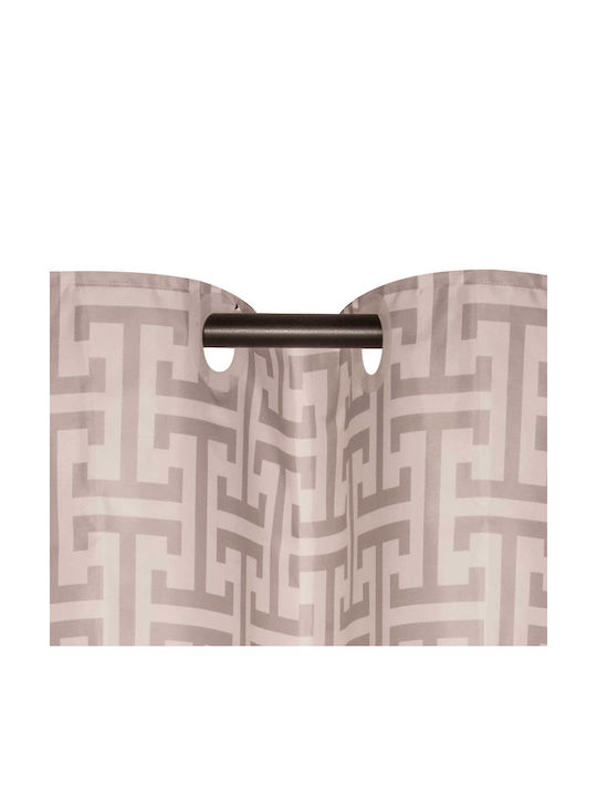 Greenwich Polo Club 3122 Κουρτίνα Μπάνιου Υφασμάτινη 240x180cm Taupe