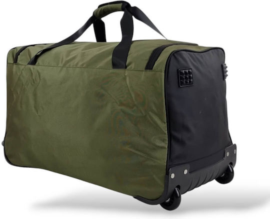 Forecast Sack Voyage 67lt Green with Wheels Fabric L60xW32xH35cm