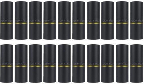 Fumytech Drip Tip 510 Filter 25mm Black 20τμχ