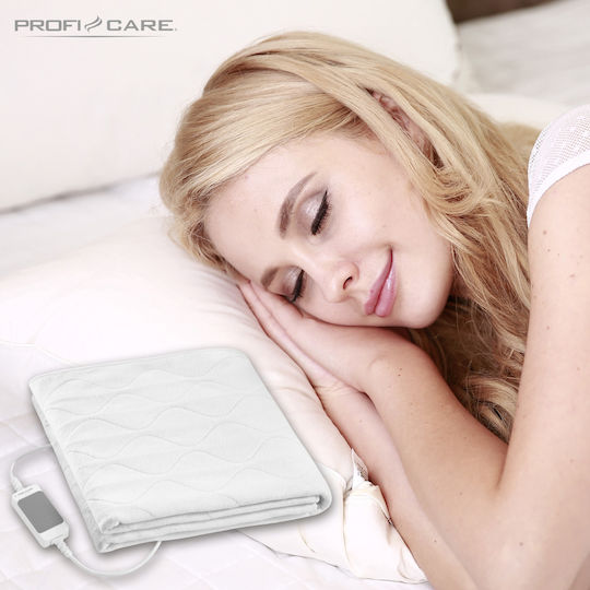 ProfiCare PC-WUB 3060 Pătură electrică simplă Lavabilă Alb 60W 70cmx150cm