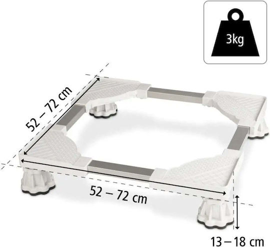 Xavax 110233 Suporturi de Mașină de Spălat/Uscător din Plastic 1buc