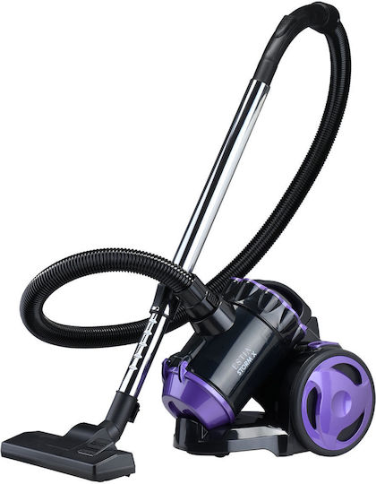 Estia Storm X Staubsauger 800W Beutellos 2Es Schwarz