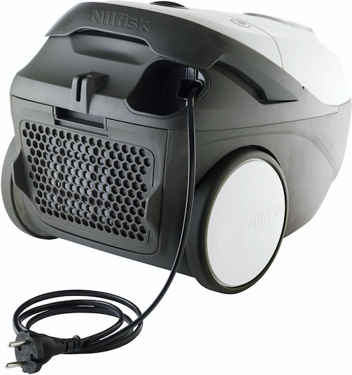 Nilfisk One WB10P05A-HB15 Vacuum Cleaner 750W Bagged 2.1lt White