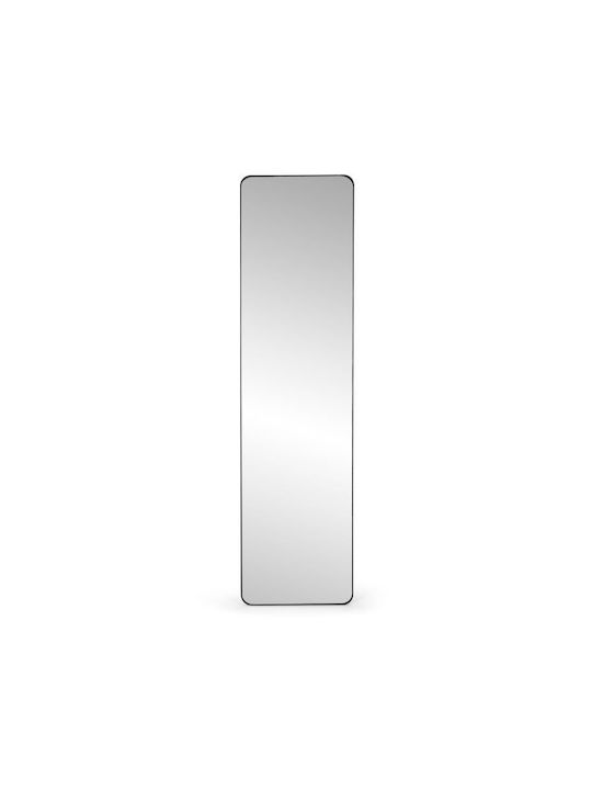 Modernhome Καθρέπτης με Μαύρο Μεταλλικό Πλαίσιο 138x38.5cm