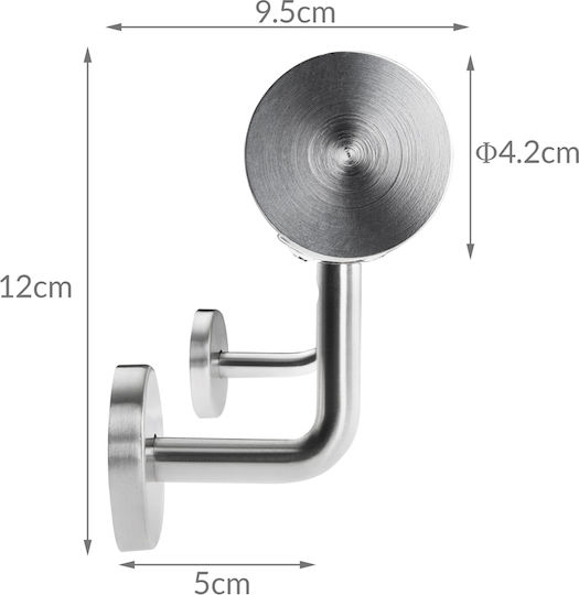Balustradă Interioară Din Oțel Inoxidabil 4.2 X 80 Cm