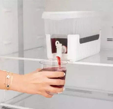 Qlux Διανεμητής Ποτού Πλαστικός με Βρυσάκι 4.5lt