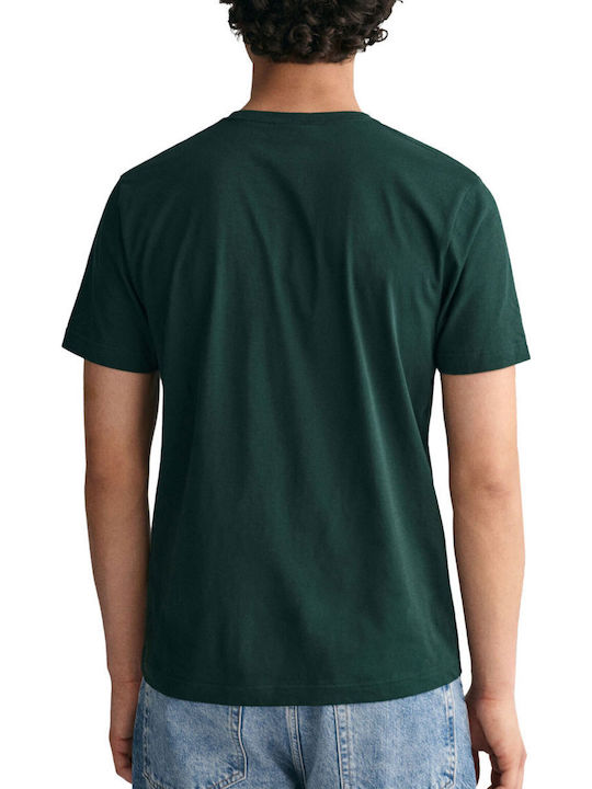 Gant T-shirt Πράσινο