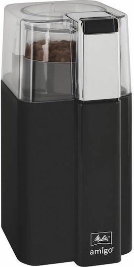 Melitta Amigo Electric Coffee Grinder 170W for 60gr Beans Black