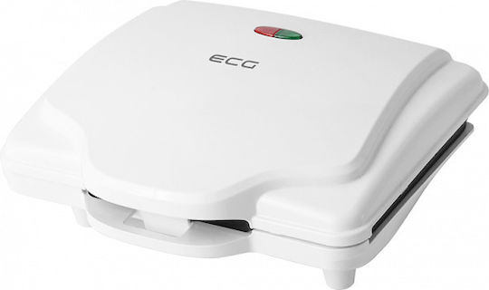 ECG Βαφλιέρα για Τετράγωνες Βάφλες 2 Θέσεων 700W