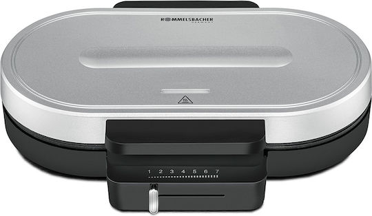 Rommelsbacher WA 1250 Βαφλιέρα για Βάφλες Καρδιά 2 Θέσεων 1250W