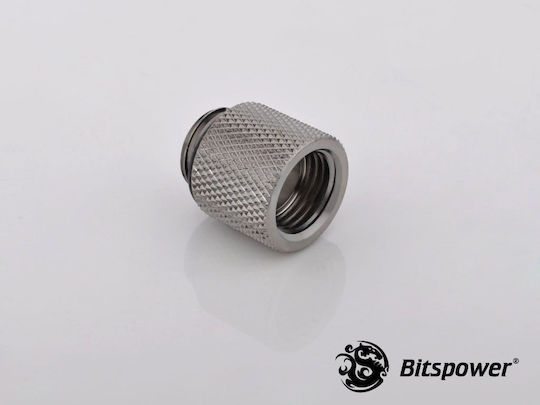 Bitspower Adapter G1/4 Inch Male To G1/4 Inch Female 15mm Glossy Black