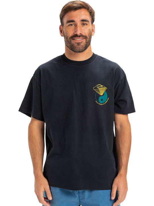 Wave T-shirt Μαυρο