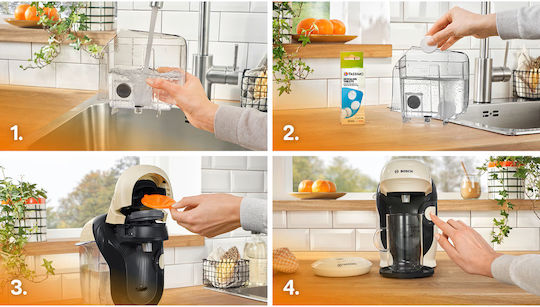 Bosch Style Pod Coffee Machine Tassimo Pressure 3.3bar Beige