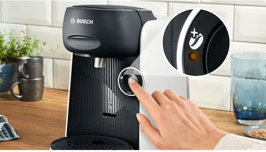 Bosch Καφετιέρα για Κάψουλες Tassimo Πίεσης 3.3bar Snow White